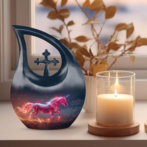 Unicorn Metal <b>Urn</b> <b>for</b> <b>Ashes</b> Women Cremation <b>Urns</b> <b>for</b> <b>Human</b> <b>Ashes</b> Mini <b>Urns</b> Adult Male Man <b>Small</b> <b>for</b> <b>Human</b> <b>Ashes</b> Custom Size - Product Image 3