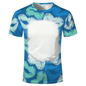 Precio bajo Sublimación Impreso Camiseta Venta al por mayor 100% Poliéster Manga corta Diferentes colores Ringer Sublimación Camiseta - Product Image 6