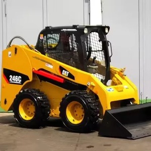 Diskon mesin traktor pemuat roda Mini hidrolik CAT 246D baru/traktor muatan depan trek Mini bekas <span class=keywords><strong>Dumper</strong></span> Crawler - Product Image 2