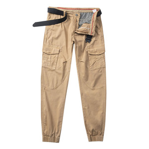 Pantalones Cargo para Hombre de Moda, Nuevo Modelo, Transpirables, con Logotipo Personalizado, Servicio OEM, Material Suave y Cómodo - Product Image 1