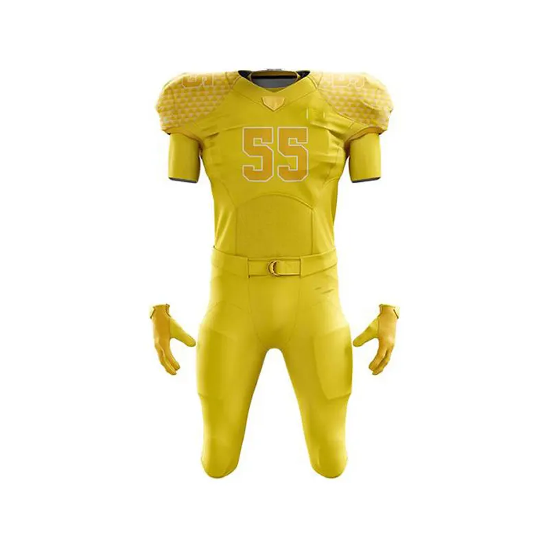 2024 Customized Logo Printing Short Sleeves High Quality Light Weight Light Weight American Football Uniform