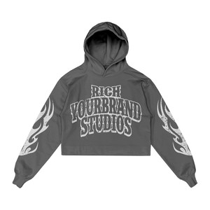 Men <b>Women</b> Crossover Neck Tracksuit Heavy Cotton <b>Fleece</b> Hoodie Tapered <b>Joggers</b> Set Warm High Collar Streetwear Outfit - Product Image 4