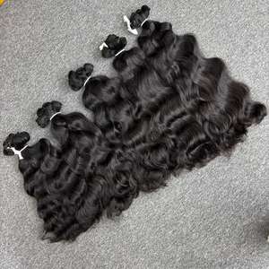 ผมต่อผมมนุษย์แบบคลื่นธรรมชาติจากแหล่งคุณภาพสูง - Product Image 4