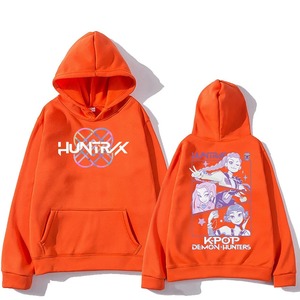 เสื้อมีฮู้ดผ้าฟลีซใส่สบายสำหรับผู้หญิงเสื้อมีฮู้ดผ้านุ่มเรียบง่ายเสื้อสวมหัวทรงหลวมใส่สบายพิมพ์ลายทิวทัศน์ - Product Image 6