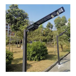 High Lumen 80W Solar Street Light Convenient Installation Adjustable Angle LED Aluminum Body Waterproof Outdoor Road Light