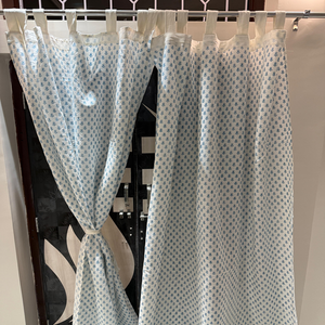 Cortinas Modernas de Algodón Suave con Estampado Floral, con Ojales, Ecológicas, Personalizables, con Sombreado Translúcido para Espacios de Trabajo y Vivienda - Product Image 4