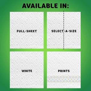 Bounty Select-A-Size White Kitchen Paper Towels 10 Triple <b>Rolls</b> <b>3</b>-<b>Ply</b> <b>Toilets</b> Tissue - Product Image 4
