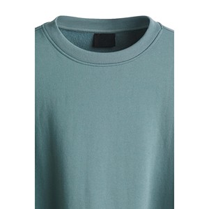 เสื้อสเวตเชิ้ตคอกลมโอเวอร์ไซส์สำหรับผู้ชาย ลดราคาพิเศษ ผ้าฝ้ายฟลีซ 100% ระบายอากาศได้ดี เป็นมิตรกับสิ่งแวดล้อม รับสกรีนโลโก้ด้านหน้า - Product Image 4