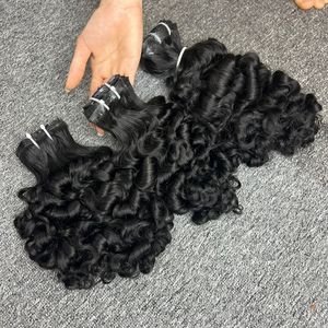 Cheveux humains vierges de haute qualité à 100%, vente en gros, bouclés birmans, clips, couleur naturelle, grand stock, cheveux vierges vietnamiens - Product Image 1