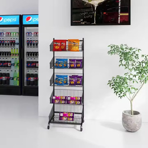 Estantes de exhibición de supermercado duraderos Estantes de organización de aperitivos de diseño moderno hechos en Vietnam - Product Image 2