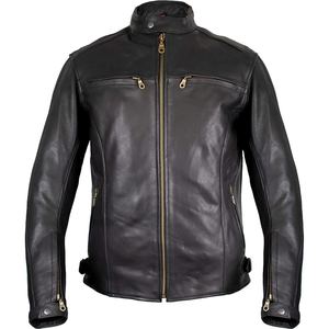 Veste en cuir d'agneau véritable pour homme, style classique, veste en cuir véritable tendance - Product Image 6