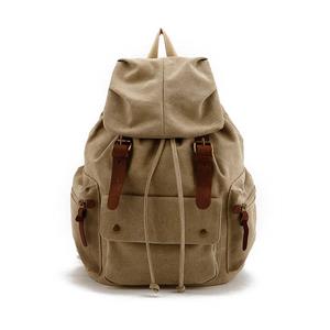 Men's Canvas Eco-friendly Durable Casual Outdoor Large Capacity Backpack for Mountaineering-Factory-Direct <b>Storage</b> <b>Bags</b> - Product Image 3
