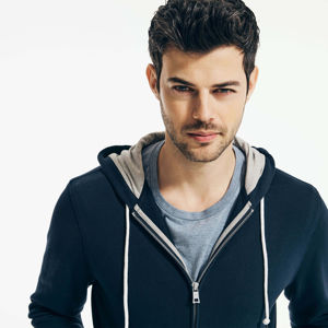 Sweat à capuche décontracté à fermeture éclair avec tissu en coton doux pour hommes, parfait pour le streetwear décontracté, le farniente et les aventures en plein air - Product Image 2