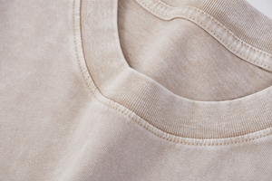 เสื้อยืดขนาดใหญ่พิเศษสำหรับผู้ชายฟอกสีด้วยกรดเสื้อยืดพิมพ์ลายพองสำหรับผู้ชายใส่ได้ทั้งชายและหญิงพิมพ์โลโก้ได้ตามต้องการ - Product Image 3