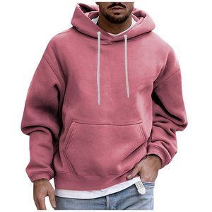 Hoodies Sweat Hiver Solide Couleur En Peluche Chaud Manteau Polaire Pull Casual Manteau Poche Pull Automne Manteau Hoodies - Product Image 1