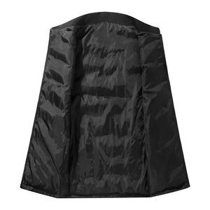 CustomแขนกุดคุณภาพสูงUnisexฤดูใบไม้ร่วงฤดูหนาว 2023 เสื้อผ้าลงเสื้อแจ็คเก็ตเสื้อกั๊กสีทึบธรรมดาCropped Men'sเบาะปักเป้าVe - Product Image 2