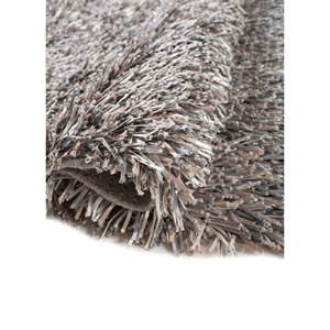 Basis Grey & Black Hand <b>Loom</b> Polyester Rugs for Home Flat <b>Weave</b> Technique Solid Color Jute Carpet for Hallway for Teens - Product Image 2