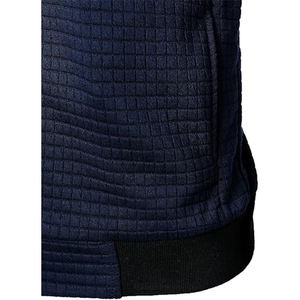 Veste matelassée décontractée pour hommes, col montant de haute qualité, séchage rapide, denim en coton et laine, enduit durable, OEM - Product Image 6