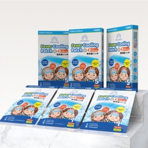 Patch de refroidissement à action rapide pour la fièvre et le soulagement de la chaleur Patch à base de gel pour le front ou le corps - Product Image 2