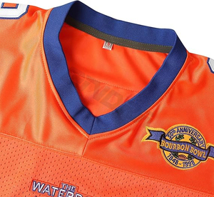 Diseño personalizado Boxy Rugby deportes Jersey Streetwear Jersey camisa sublimada bordada fútbol americano Jersey impreso - Product Image 3