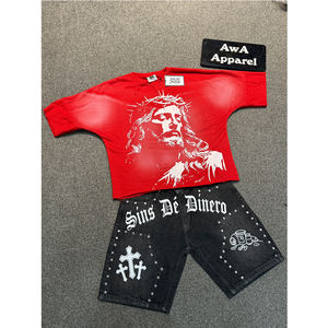 ชุดแฝดสองชิ้นสำหรับผู้ชายมาใหม่2025ผลิตแบบมืออาชีพสั่งพิมพ์ดิจิตอลแบบลำลองแห้งเร็วสำหรับฤดูร้อน - Product Image 6