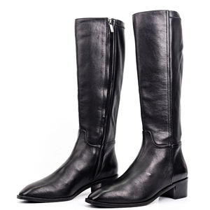 Bottes d'équitation en cuir de qualité supérieure de conception tendance supérieure Bottes d'équitation en cuir de fabricant professionnel - Product Image 5