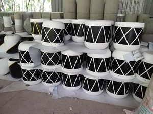 [Leo Nguyen Le] - Wholesaling Fiberstone Terrazzo <b>Plant</b> Pot Outdoor Granite Planters - Fiberglass Pots <b>Trough</b> Planter Home - Product Image 6