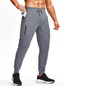 Pantalones Jogger de Lona de Algodón Casuales de Peso Medio para Hombre, con Cordón, Secado Rápido, Transpirables y con Bolsillos - Product Image 1