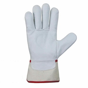 Gants de travail du cuir canadiens vendus dans leur ensemble Gants de travail du cuir pour gréeur Gants de travail en cuir très résistants - Product Image 3