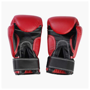 Gants d'entraînement professionnels rouges sur mesure, confortables, respirants, en cuir de première qualité, nouveaux équipements de boxe, protection - Product Image 3