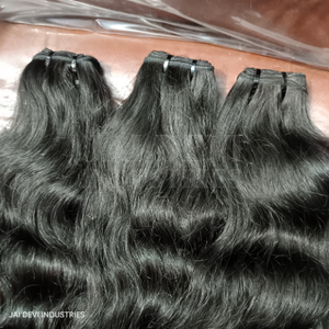 Genius Weft 12A Extensions de cheveux non traités, vierge Remy, à cuticule alignée, droite, vendeur en vrac indien, cheveux humains bruts de haute qualité - Product Image 2