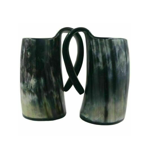 Chope à bière en corne de buffle écologique, chope en corne de buffle de haute qualité, véritable chope à boire en corne de Viking - Product Image 4