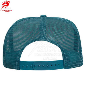 Export Quality Sports Snapback <b>Hats</b> Featuring Breathable Cotton Blend Fabric <b>Flat</b> Brim Design And Premium Stitching Quality - Product Image 3