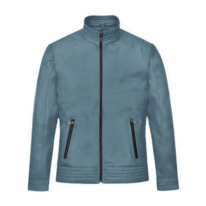 Chaqueta Bomber Casual de Cuero Vacuno Auténtico, Estilo Vintage Limitado, Cierre de Cremallera Grueso para Invierno, Chaqueta de Cuero para Hombre 2026 - Product Image 1