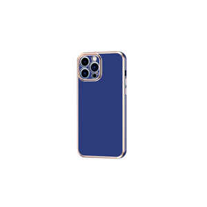 Coque Netzy Premium pour iPhone 12 Pro, étui en silicone SAFA Bark, bleu marine, design transparent, protection contre les chocs, emballage - Product Image 1