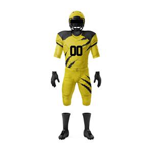Best Price American <b>Football</b> Uniforms Hot Sale Breathable Sports Wear <b>Cheap</b> Price with Team Name - Product Image 1
