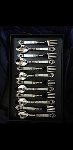 Couverts de luxe en cuivre en acier inoxydable avec miroir polonais lave-vaisselle-comprend couteau fourchette cuillère pour mariages hôtels - Product Image 4