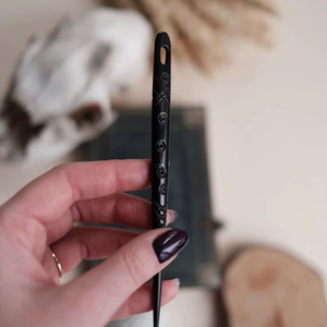 Aguja de Bordar de Cuerno de Búfalo, Aguja de Bordar Puntiaguda para Lana y Hilo, Accesorio de Costura Duradero para Tufting y Costura - Product Image 1