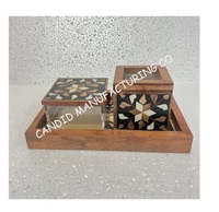 Nouveau brûleur d'encens en bois Mubkhar pour les cadeaux Eid Bakhour Madkhan Mubkhara avec fabricant de parfum de sauge sclarée et d'océan