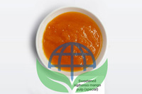 Premium Gezoete HP Valia Alphonso Mango Puree 100% Fruitbasis, Geblikte Puree, Glad, 14-18 Brix, Exportkwaliteit, India, Drumverpakking