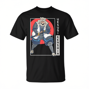 T-Shirt Promozionale a Tema Samurai Uesugi Kenshin - Product Image 2