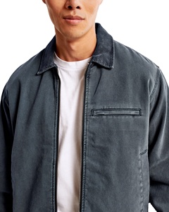 เสื้อแจ็กเก็ตนักบินคอตั้งแบบลำลองสำหรับผู้ชายเหมาะสำหรับเครื่องแบบเบสบอลในฤดูใบไม้ผลิฤดูใบไม้ร่วงและฤดูหนาว - Product Image 4