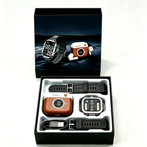Montre connectée Okpu WT-09 avec écouteurs, écran TFT 41-43 mm, appels Bluetooth, suivi du sommeil, montre de sport unisexe pour l'extérieur - Product Image 3
