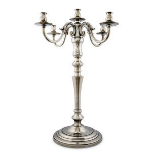 Candelabro de plata clásico, candelabro elegante de 5 brazos para decoración festiva del hogar y ocasiones especiales - Product Image 2
