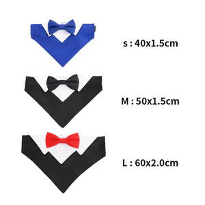 Accessoire de costume pour chien, faux collier, nœud papillon - pour occasions spéciales - Product Image 3