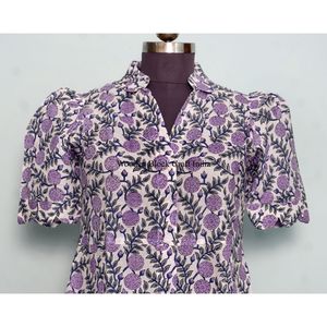 Robe maxi élégante à fleurs vintage avec tissu doux et confortable pour le bureau et les occasions professionnelles, design professionnel pour femmes - Product Image 2