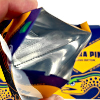 Emballage en plastique pour aliments pour poissons imprimé personnalisé graines de légumes stockage scellé à trois côtés adapté aux graines de fruits
