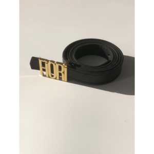 เข็มขัดโลหะบางพิมพ์ลายฟิโอรีสำหรับผู้หญิง - Product Image 2