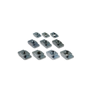 Tuercas de montaje posteriores al montaje para perfiles de aluminio japoneses de la serie <span class=keywords><strong>HSF</strong></span> 8 HNTF 8-M8 - Product Image 1