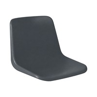 Coque de siège de remplacement en polypropylène Dover, pièce de rechange pour chaise d'école empilable, 9 couleurs